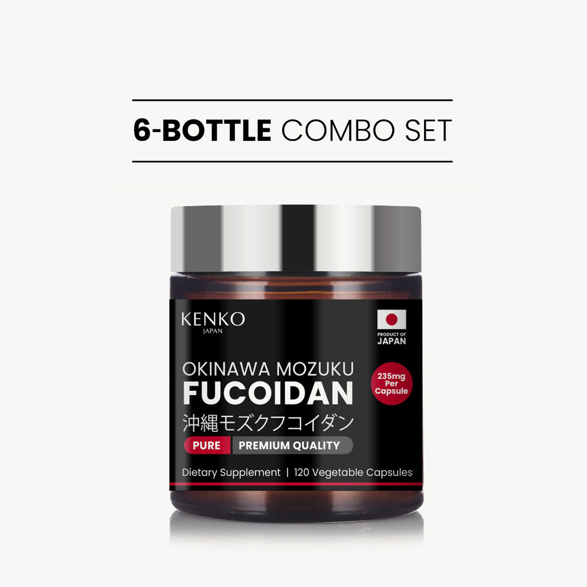 Okinawa Fucoidan Capsules (6 Months)